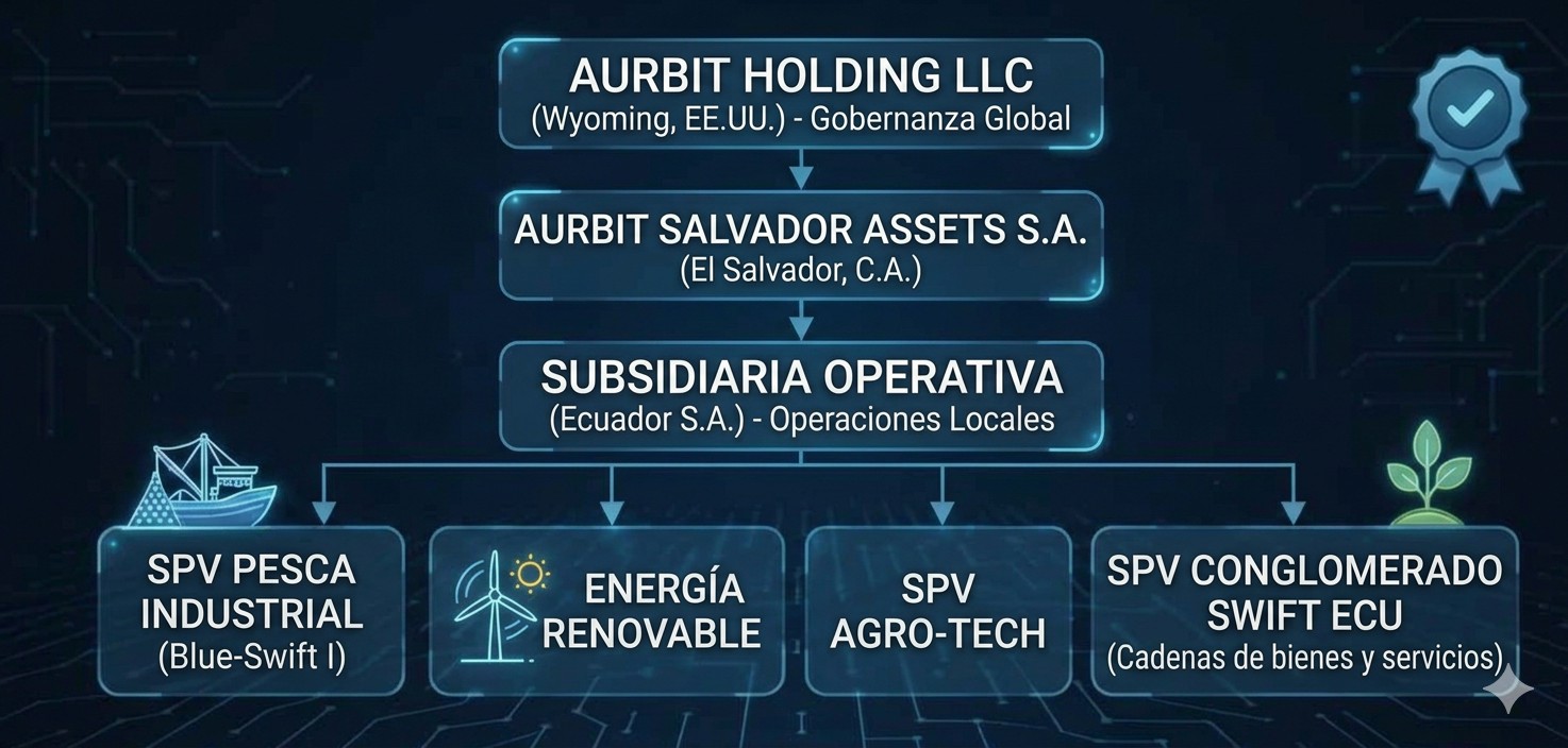 Estructura Corporativa Aurbit
